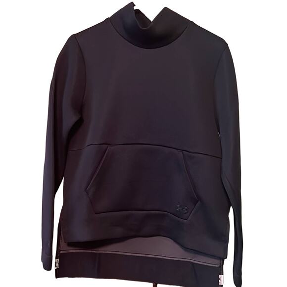 Under Armour Black Mock Neck Pullover - Size Small - Picture 1 of 7